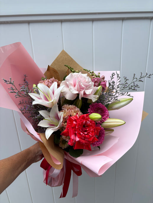 🌹🩷Mixed Posy